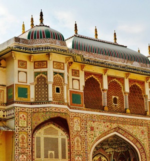 Das Amber Fort bei Jaipur