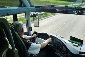 Busfahrer aus Spanien