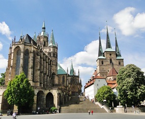 Thüringen - Dom in Erfurt