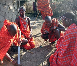 Urlaub in Kenia - Besuch bei den Massai