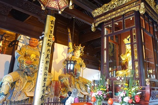 Tempelbesichtigung in China