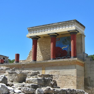Urlaub in Griechenland - Knossos auf Kreta
