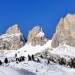 Winter in den Dolomiten